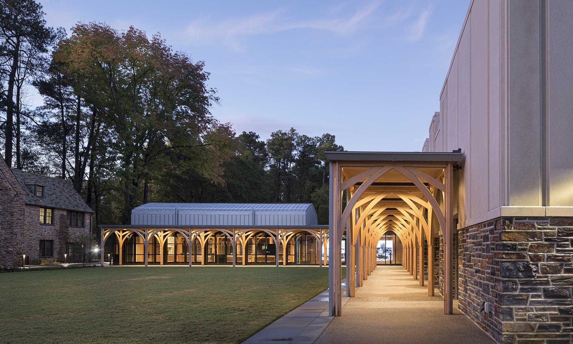 Karsh Alumni and Visitors Center, Duke University exterior